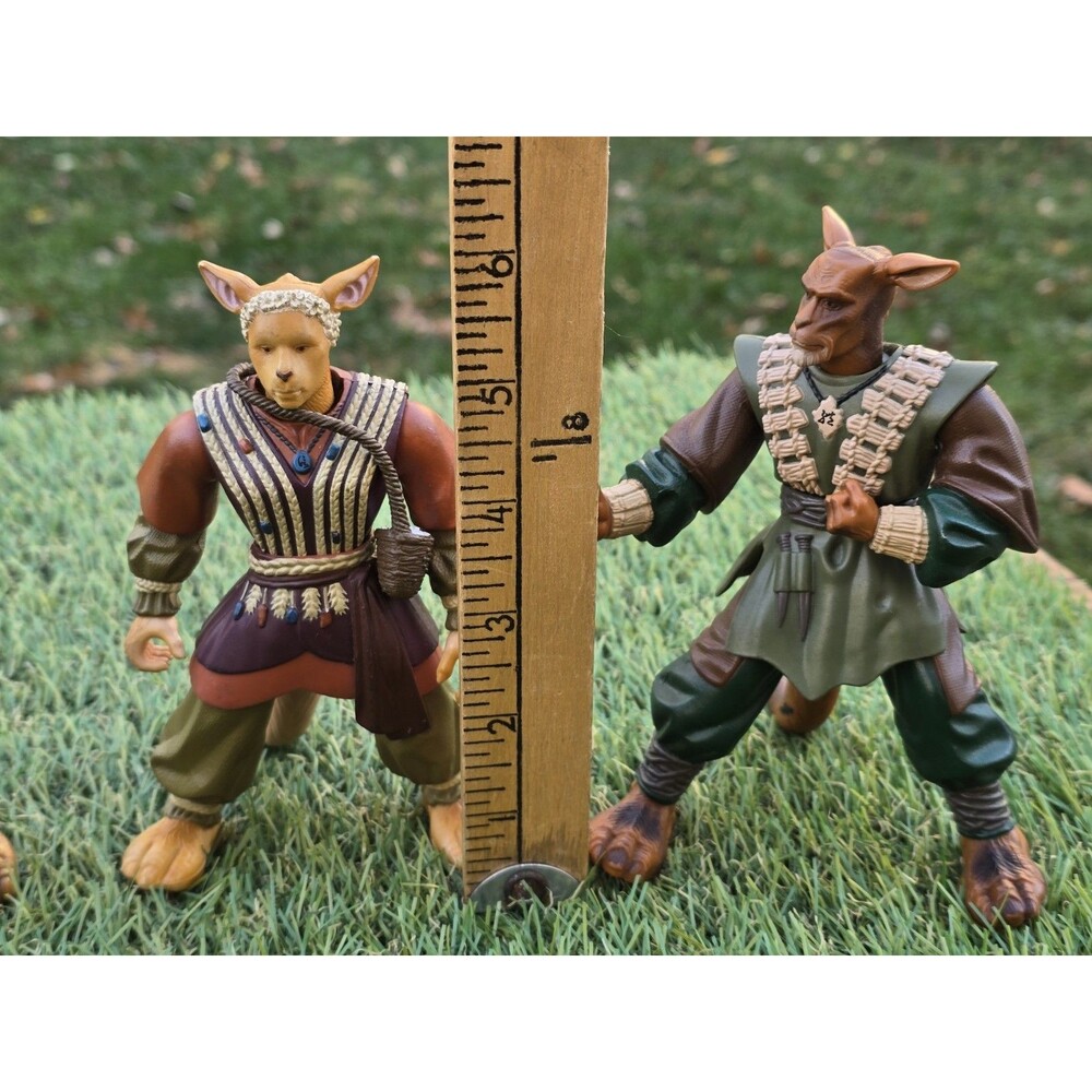 Lot 4 Warriors of Virtue Action Figures 1996 IJL CREATION / LBEI KANGAROOS - Picture 4 of 16